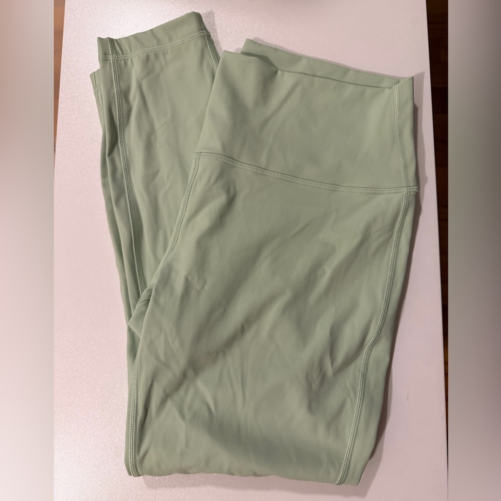 lululemon athletica Women’s 25” Sage Pale Green Leggings